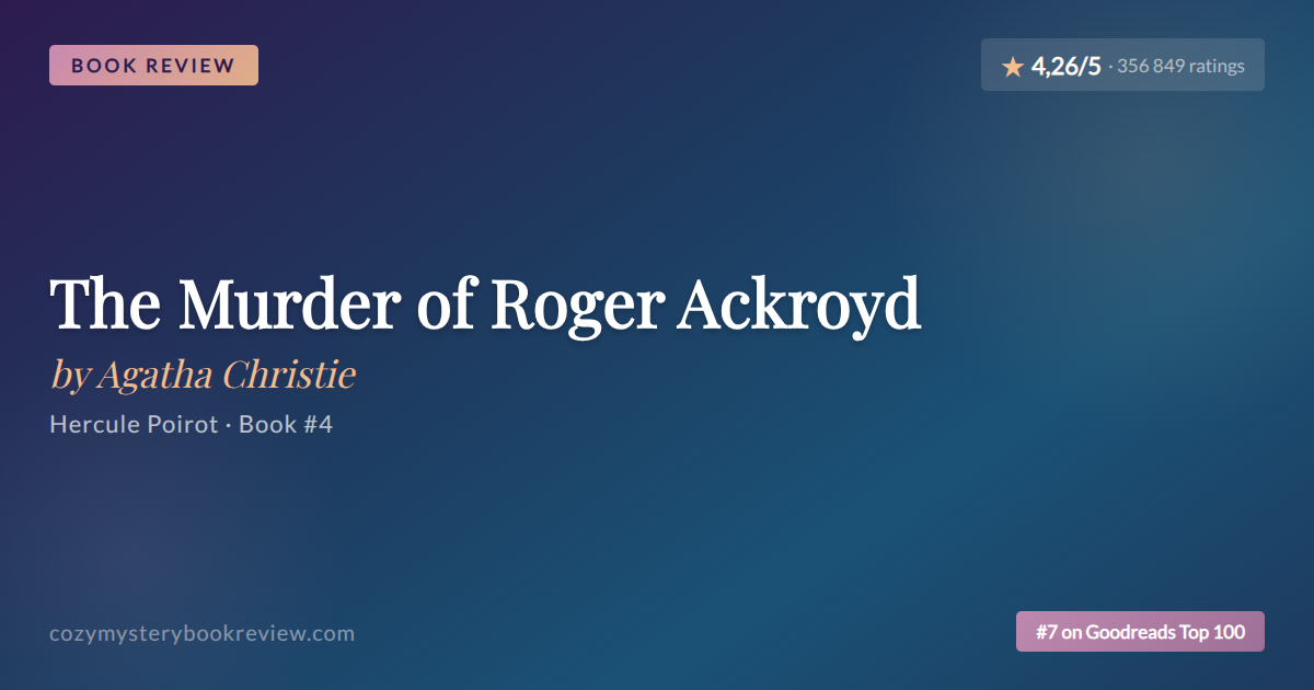 Agatha Christie’s The Murder of Roger Ackroyd Twist