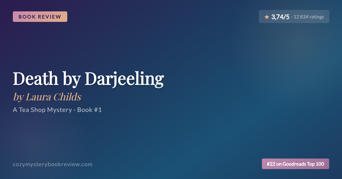 Laura Childs’ Death by Darjeeling reviewed