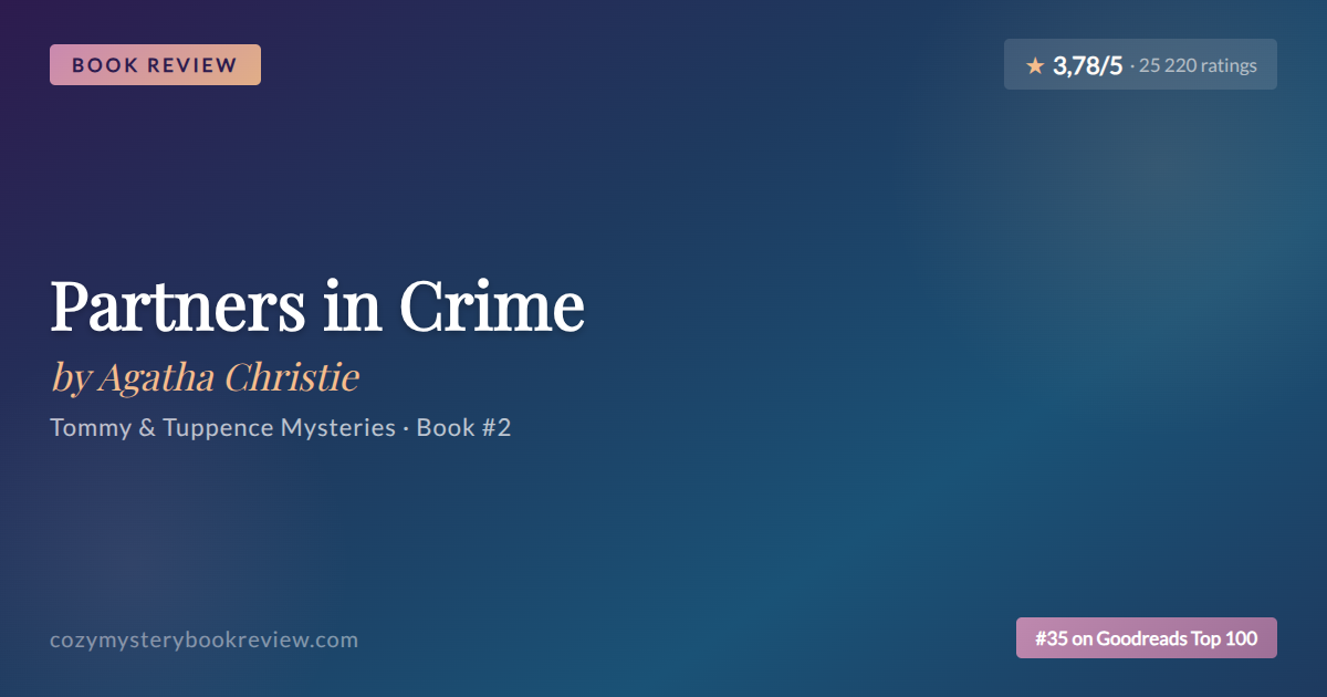Agatha Christie’s Partners in Crime: A Cozy Classic