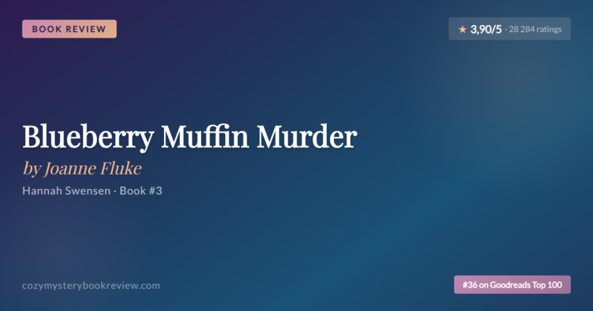 Blueberry Muffin Murder by Joanne Fluke - Book Review