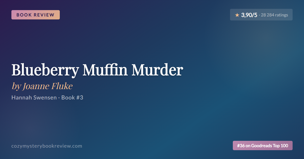 Joanne Fluke’s Blueberry Muffin Murder review