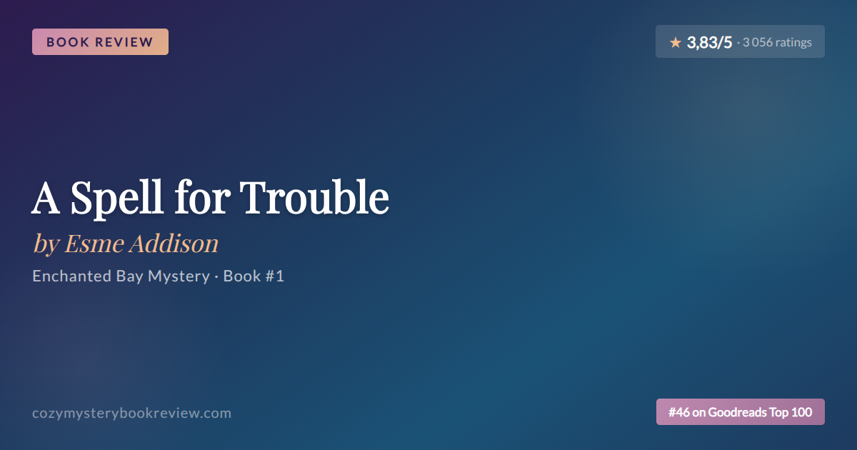 A Spell for Trouble by Esme Addison: Enchanted Bay Mystery #1 Review